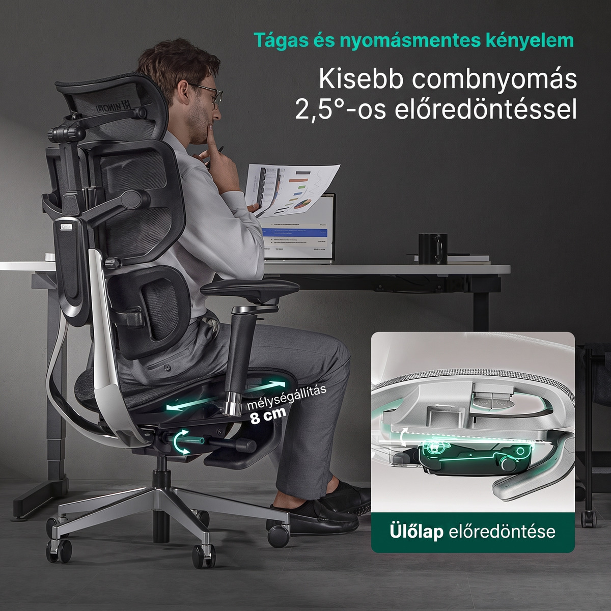 HINOMI X2 Pro ergonomikus szék